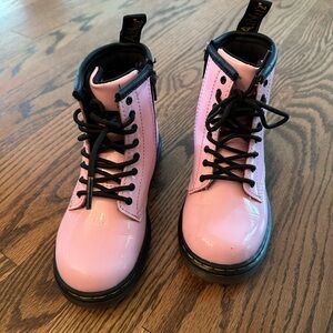 Dr. Martens Pink Kids Boots